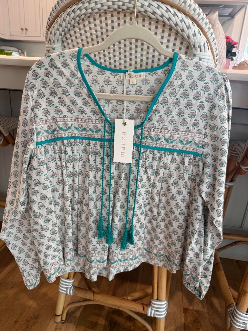 Marea Cotton Tassel Top